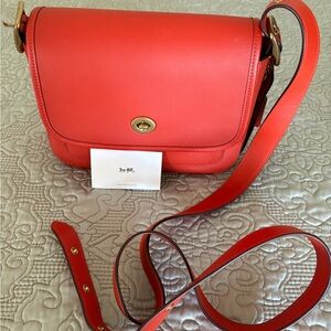 Coach Coral Leather Crossbody Bag